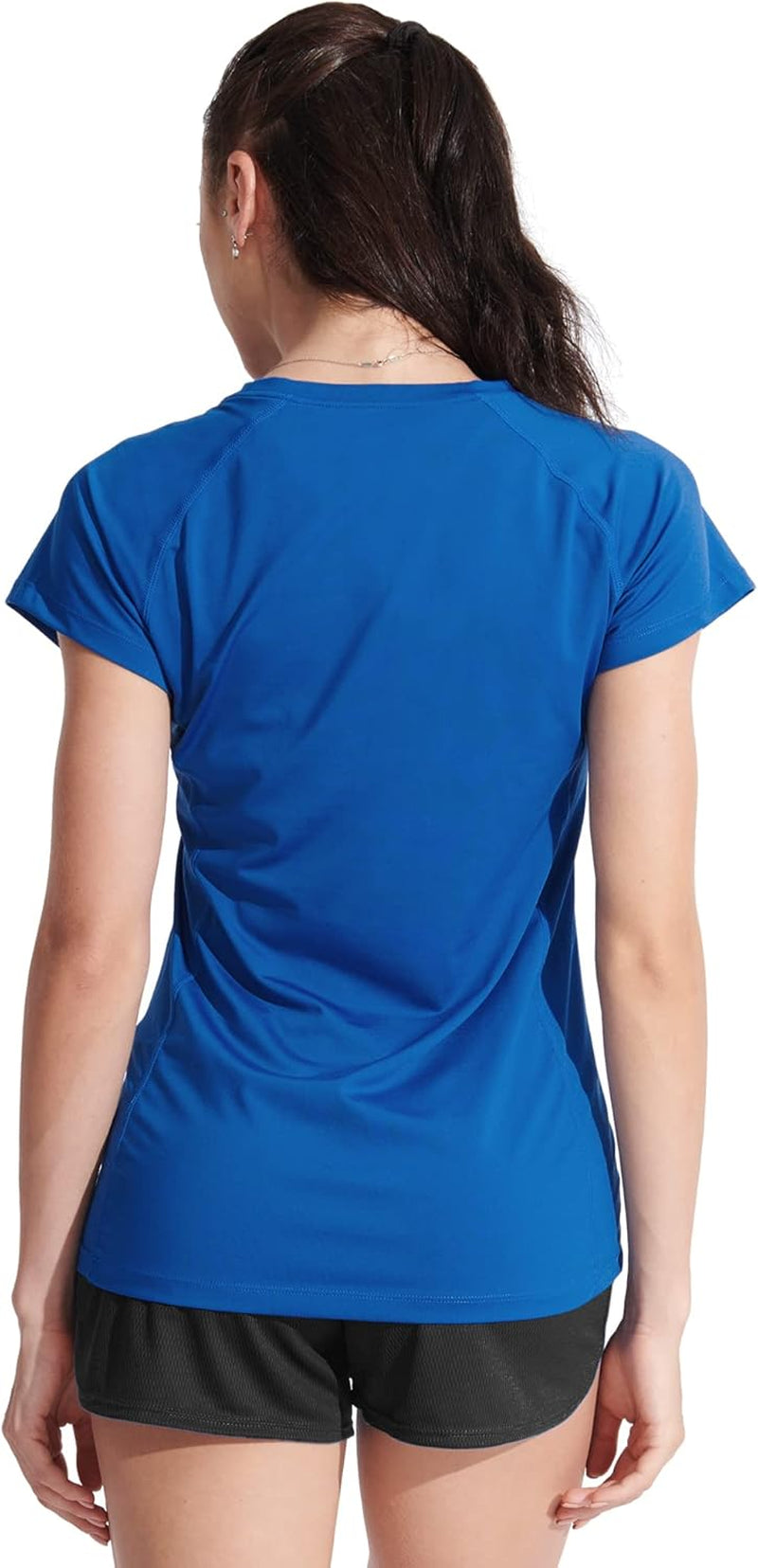 Women'S Workout Shirts for Running Yoga Tee Shirts Dry Fit Pack of 3