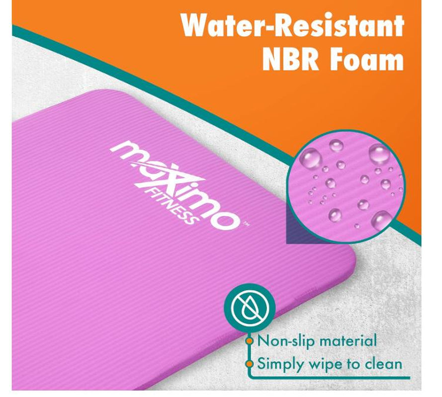 Maximo Yoga Fitness Mat Extra Thick Multipurpose Workout Mat (Meas: 72 X 24)
