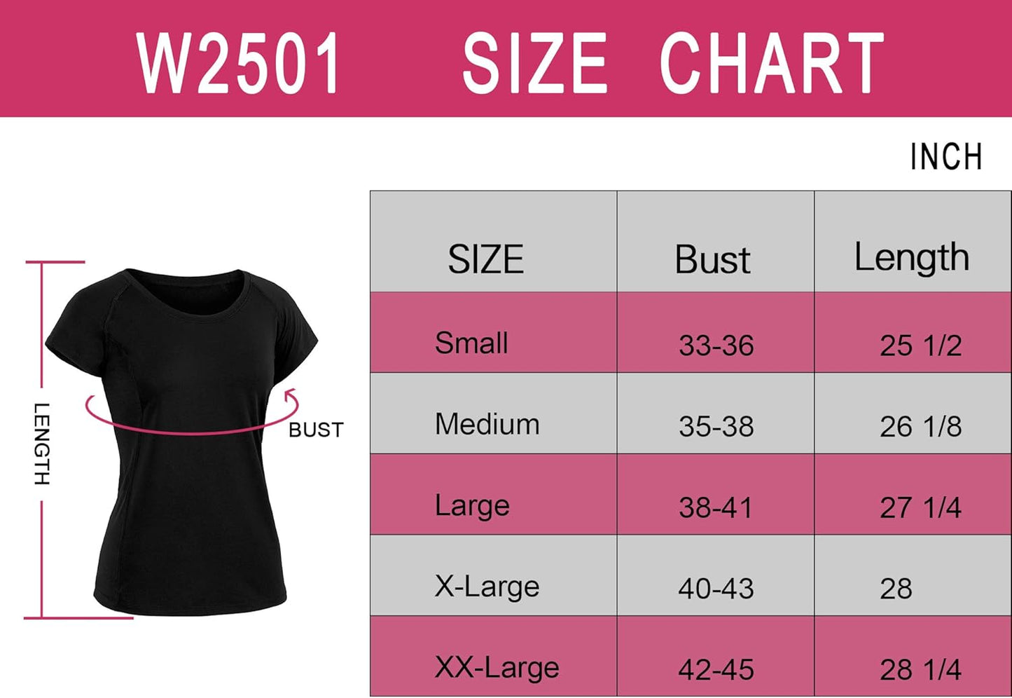 Women'S Workout Shirts for Running Yoga Tee Shirts Dry Fit Pack of 3