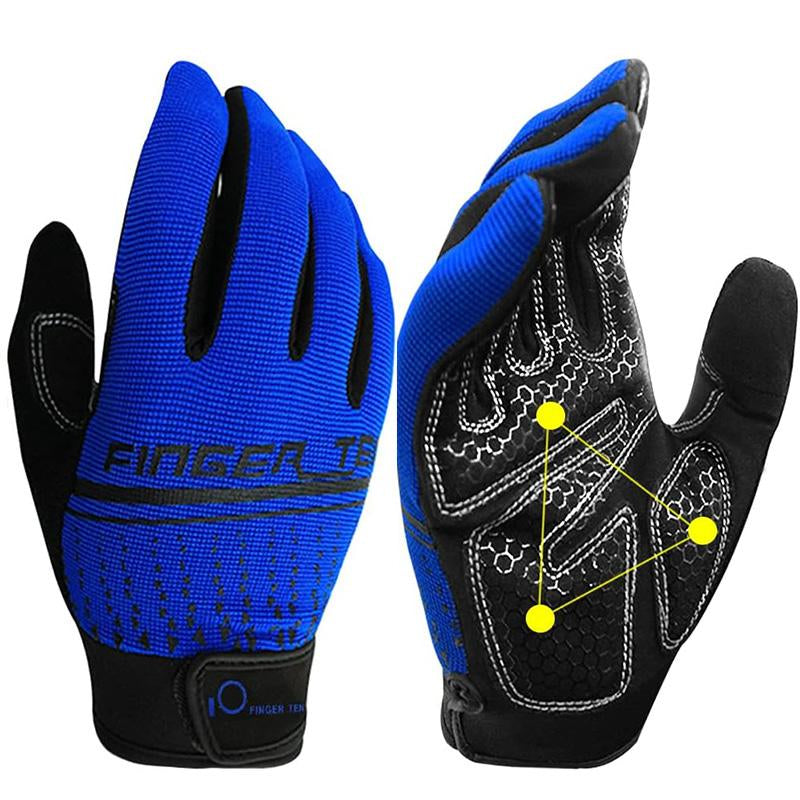 Full Finger Workout Gloves Weight Lifting Touchscreen for Men Women with Padding, Full Hand Gym Exercise Gloves Male Female
