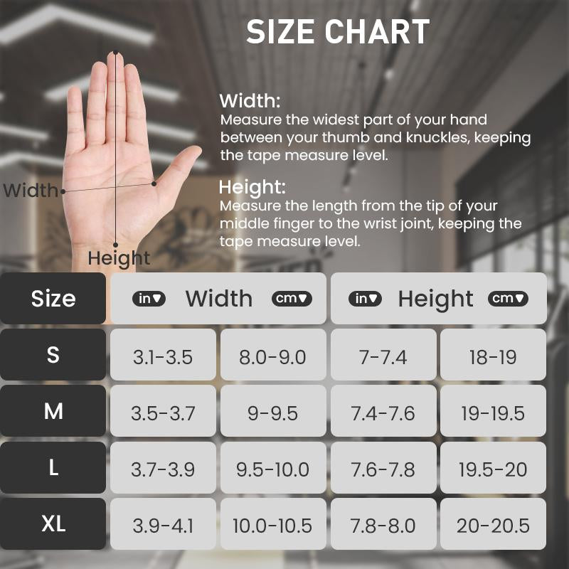 Full Finger Workout Gloves Weight Lifting Touchscreen for Men Women with Padding, Full Hand Gym Exercise Gloves Male Female