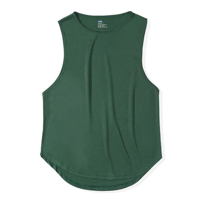 Men'S Gym Tank Top Fitness Sleeveless Running Sports T-Shirt Men Quick-Drying Training Bodybuilding Gym T-Shirt Men Male Vest